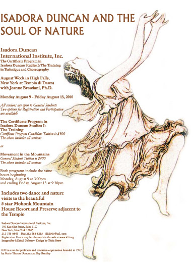 Isadora Duncan and the Soul of Nature