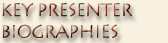 Delphic Games Presenters